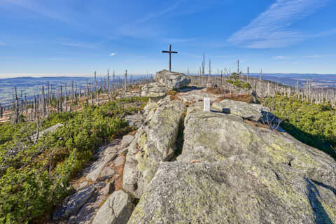 Gemeinde Neureichenau Landkreis Freyung-Grafenau Plöckenstein (Dirschl Johann) Deutschland FRG